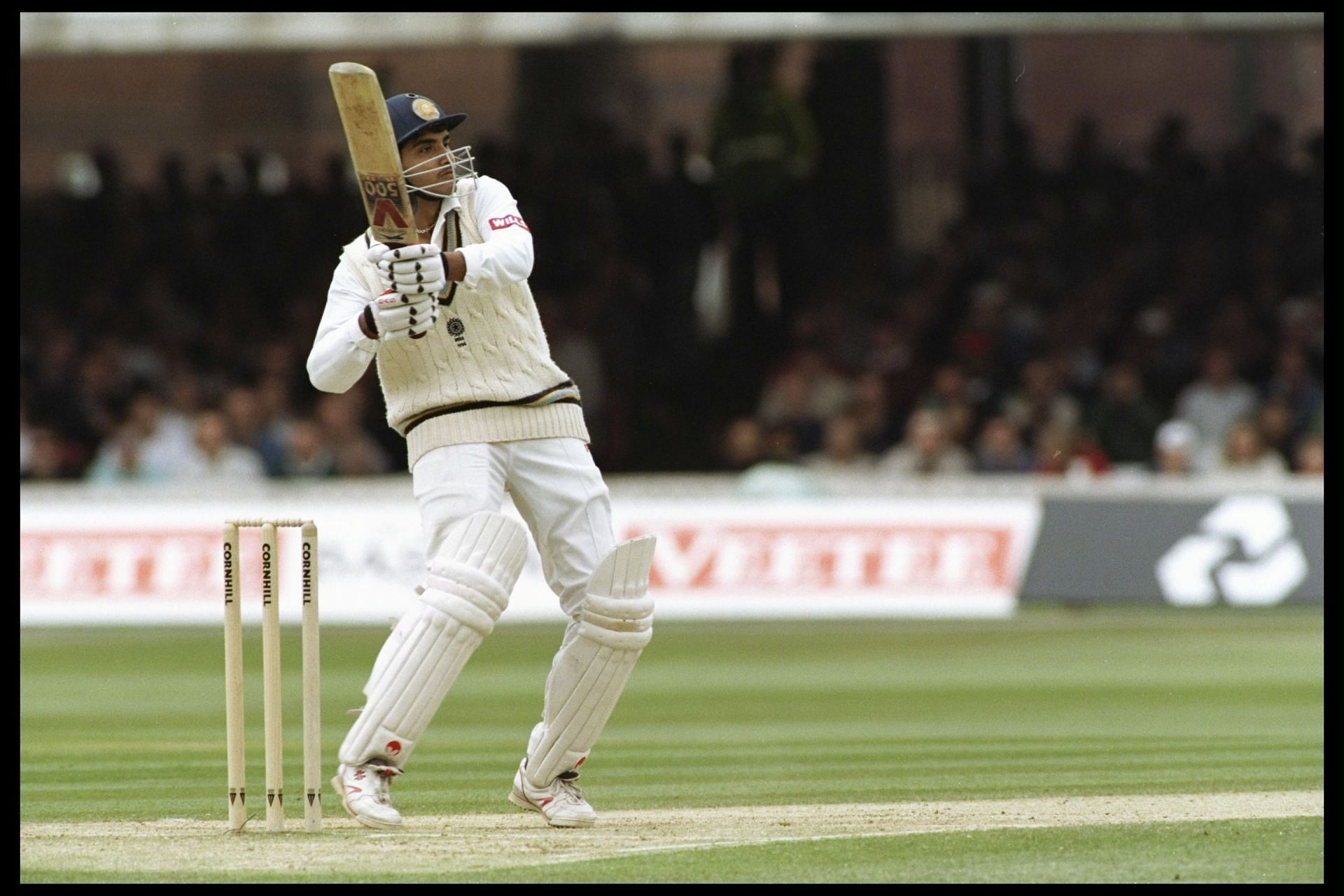 Sourav Ganguly of India batting - Source: Getty